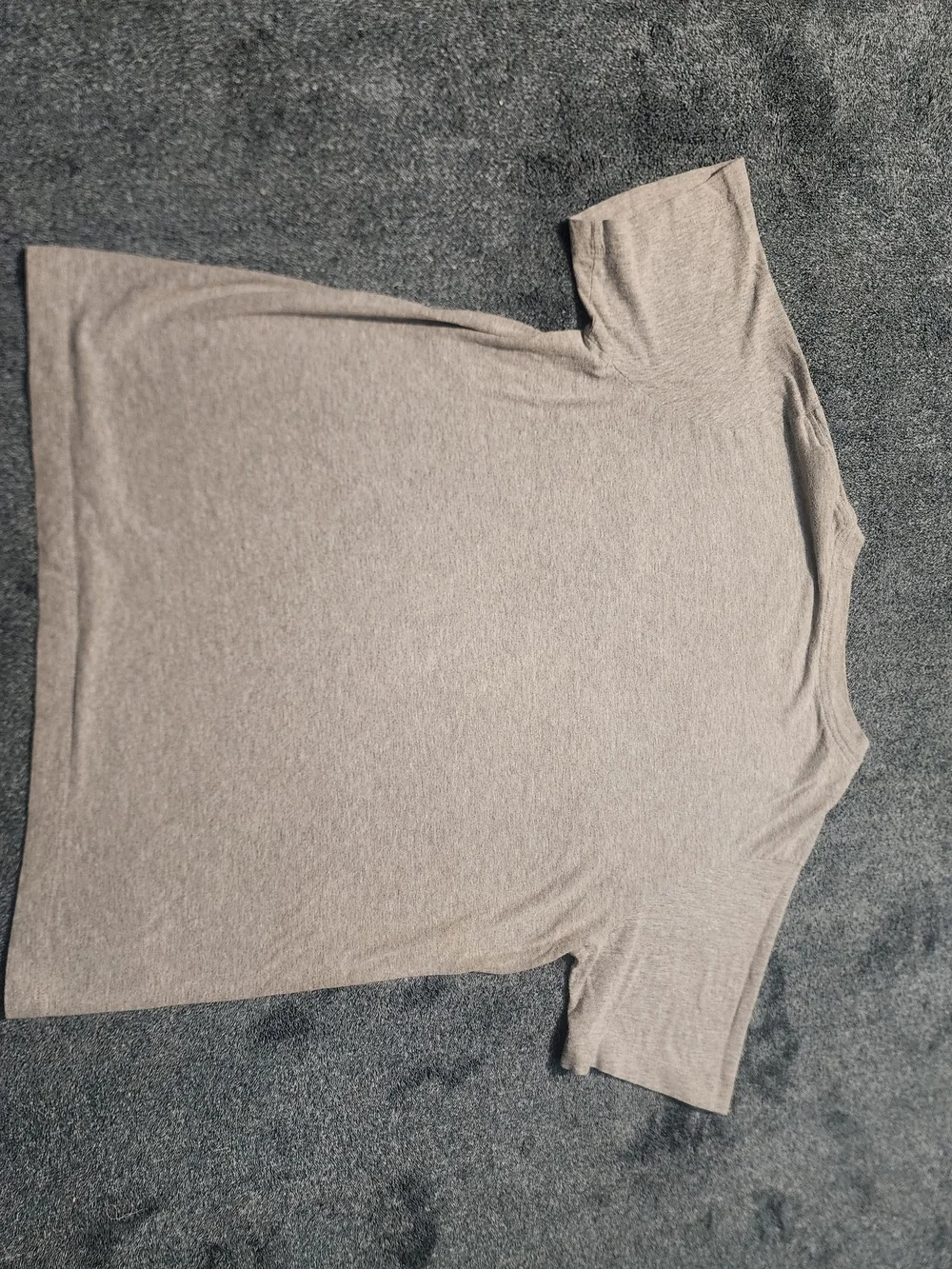 Nike Gray Short-Sleeve AIR Logo Tee